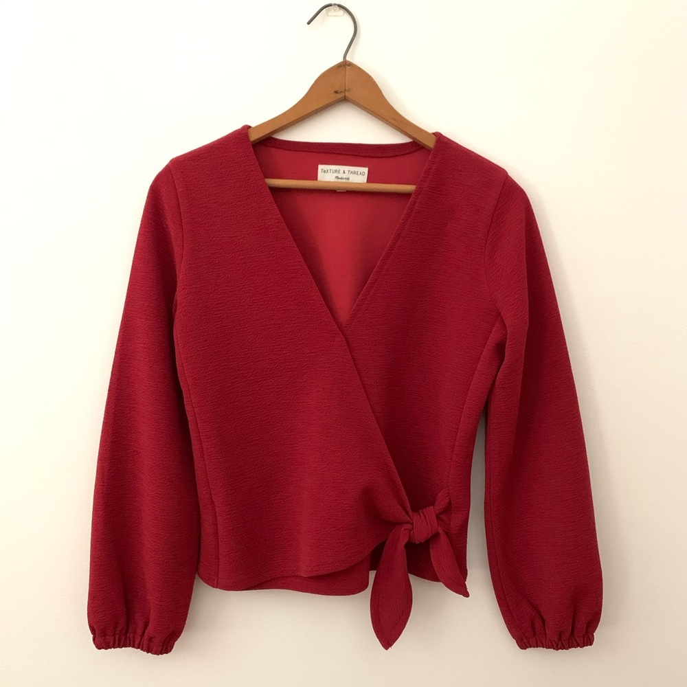 Madewell 3/4 sleeve top